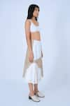 Shop_Leh Studios_White 100% Viscose Plain Scoop Neck Suit Bralette _Online_at_Aza_Fashions