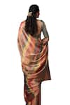 Shop_Dressfolk_Multi Color Tissue Zari Stripe Saree With Running Blouse _Online_at_Aza_Fashions