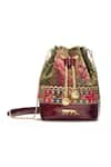 Buy_Sabyasachi_Multi Color Printed Nani Bucket Bag _at_Aza_Fashions