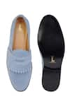 Buy_LOVEY_Blue Oliver Fringed Strap Shoes _Online