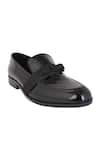 Buy_LOVEY_Black Harry Ribbon Slip On Shoes 