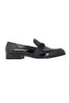 Shop_LOVEY_Black Harry Ribbon Slip On Shoes 