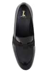 LOVEY_Black Harry Ribbon Slip On Shoes _Online