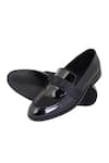 Shop_LOVEY_Black Harry Ribbon Slip On Shoes _Online