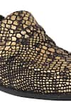 Buy_LOVEY_Gold Oscar Croc Skin Design Shoes _Online_at_Aza_Fashions