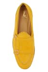 Shop_LOVEY_Yellow Jack Stud Embellished Monk Strap Slip On Shoes 