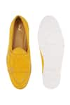 LOVEY_Yellow Jack Stud Embellished Monk Strap Slip On Shoes _Online