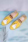 Buy_LOVEY_Yellow Henry Tassel Duet Embellished Shoes _Online_at_Aza_Fashions