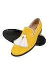 LOVEY_Yellow Henry Tassel Duet Embellished Shoes _Online