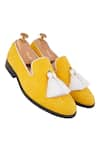 Shop_LOVEY_Yellow Henry Tassel Duet Embellished Shoes _Online