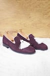 Buy_LOVEY_Purple Henry Tassel Duet Wonder Embellished Shoes _at_Aza_Fashions