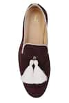 Shop_LOVEY_Purple Henry Tassel Duet Wonder Embellished Shoes 