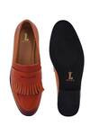 LOVEY_Brown Pablo Fringe Embellished Shoes _at_Aza_Fashions