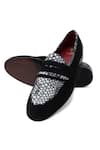 LOVEY_Black Justin Textured Shoes _Online_at_Aza_Fashions