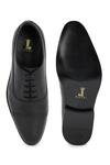 LOVEY_Black James Lace Up Shoes _at_Aza_Fashions