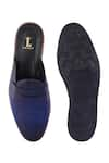 Buy_LOVEY_Blue Brando Solid Mules _Online