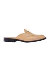 Buy_LOVEY_Beige Daniel Textured Mules _Online_at_Aza_Fashions