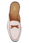 LOVEY_Off White Daniel Leather Mules _at_Aza_Fashions