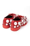 Buy_Jeetinder Sandhu_Red Button Stitched Shoes _Online_at_Aza_Fashions