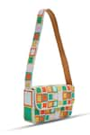 Shop_THE TAN CLAN_Multi Color Bead Blossom Embellished Baguette Bag _Online_at_Aza_Fashions