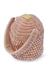 THE TAN CLAN_Gold Bead Emma Studded Potli _at_Aza_Fashions