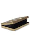 Buy_THE TAN CLAN_Gold Mother Of Pearl Isa Embellished Clutch 