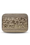 Buy_THE TAN CLAN_Gold Mother Of Pearl Naina Embellished Clutch Bag 