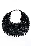 Buy House Of Kosha Black Crystals Ophelia Glass Embellished Bag at Aza Fashions Buy_House Of Kosha_Black Crystals Ophelia Glass Embellished Bag _at_Aza_Fashions