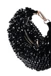 House Of Kosha Black Crystals Ophelia Glass Embellished Bag Online at Aza Fashions House Of Kosha_Black Crystals Ophelia Glass Embellished Bag _Online_at_Aza_Fashions