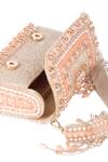 Buy_House Of Kosha_Ivory Pearls, Crystals Noor Stone And Embellished Clutch _Online_at_Aza_Fashions
