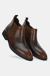 Buy_Lafattio_Brown Granada Chelsea Croc Skin Boots 