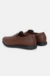 Lafattio_Brown Pashmina Leather Loafers _at_Aza_Fashions