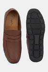 Buy_Lafattio_Brown Pashmina Leather Loafers 