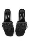 Shop_CRIMZON_Black Beads, Fringe Victoria And Embellished Heels_at_Aza_Fashions