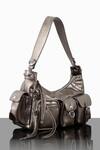 Shop_WAGON HORSE_Gold Glam Metallic Bag _Online_at_Aza_Fashions