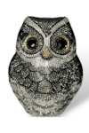 Buy_WAGON HORSE_Black Rhinestone Lucky Owl Shaped Bag 