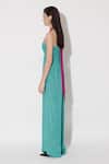 Shop_Twinkle Hanspal_Green Crepe Halter Julia Shirred Back Jumpsuit _Online_at_Aza_Fashions