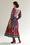 Shop_NOIB_Multi Color Cotton Satin Printed Arabian Night Elle Skirt _at_Aza_Fashions