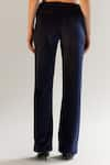 Shop_NOIB_Blue Corduroy Plain Vega Straight Pant 