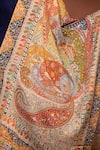 Buy_MODARTA_Multi Color Kalamkari Embroidered Shawl _Online_at_Aza_Fashions