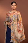 Buy_MODARTA_Multi Color Kalamkari Embroidered Shawl 