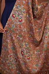 Buy_MODARTA_Multi Color Floral Embroidered Shawl _Online_at_Aza_Fashions