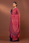 Shop_MODARTA_Red Paisley Woven Shawl _Online_at_Aza_Fashions