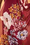 MODARTA_Red Flower Print Shawl _Online_at_Aza_Fashions