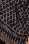 Buy_MODARTA_Blue Sheesh Mahal Pattern Shawl _Online_at_Aza_Fashions