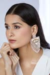 Buy_Samyukta Singhania_Pink Glass Beads Nain Sukh Embellished Tassel Earrings _Online_at_Aza_Fashions