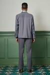 Shop_Asuka_Grey Lachka Plain Zip-up Jacket With Pant _at_Aza_Fashions