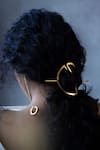 Buy_De'anma_Gold Buhle Cutwork Hair Bun 