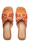 Shop_Kurrbat_Multi Color Embroidery Sugar Rush Criss Cross Flats _at_Aza_Fashions