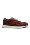 IVRAH_Brown Air Shaded Sneakers _at_Aza_Fashions